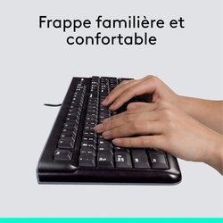 LOGITECH Pack met toetsenbord en muis - MK120