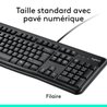 LOGITECH Pack met toetsenbord en muis - MK120