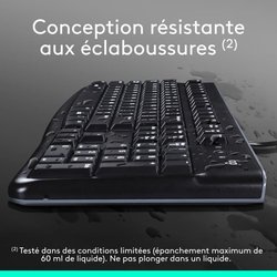 LOGITECH Pack met toetsenbord en muis - MK120