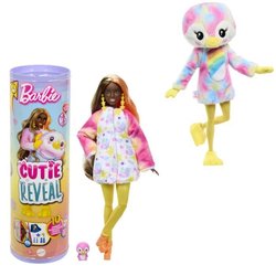 Barbie-Barbie Cutie Reveal  farbenfrohe Pinguin-Puppe und 10 Überrasc