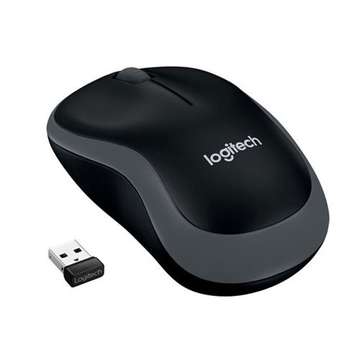 Logitech Wireless Optical Mouse - Grau M185