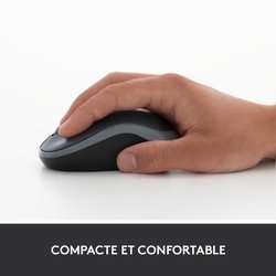 Logitech Wireless Optical Mouse - Grau M185