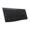 LOGITECH K270 Kabellose Tastatur - Azerty - PC / Mac - Schwarz