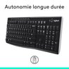 LOGITECH K270 Kabellose Tastatur - Azerty - PC / Mac - Schwarz