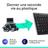 LOGITECH K270 Kabellose Tastatur - Azerty - PC / Mac - Schwarz
