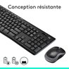 Juego de teclado y mouse LOGITECH MK270 - Inalámbrico - AZERTY