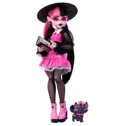 Monster High Draculaura bambola con animale domestico e accessori HRP6