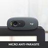 Webcam - 720p - Logitech - C270 - Microphone intégré