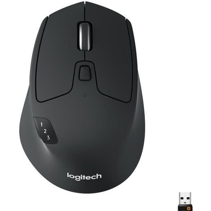 LOGITECH Wireless Mouse M720 Triathlon - Nero