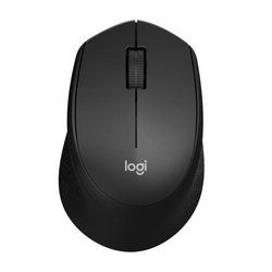 LOGITECH M330 Silent Plus Silent Plus muis - Draadloos - Zwart