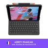LOGITECH - Bluetooth Keyboard Case for iPad 10.2 (7th Generation) Slim