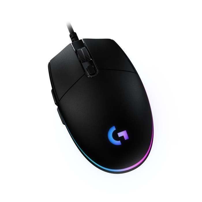Logitech - G203 LightSync RGB Gaming Mouse - Schwarz