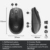 LOGITECH - M190 Wireless Mouse Schwarz