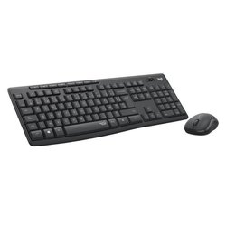 LOGITECH - Keyboard Combo - Wireless Mouse and Silent - MK295