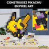 MEGA-Pokémon-Pikachu-400-teiliges Retro-Bauset  MEGA Pokémon  HTH74