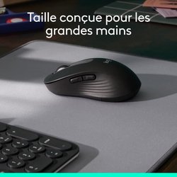 Logitech Signature M650 L draadloze muis - stil Groot formaat, Bluetoo