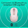 Logitech Signature M650 L draadloze muis - stil Groot formaat, Bluetoo