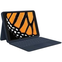 Custodia con tastiera - Logitech Rugged Combo 3 Touch - Per iPad 7a, 8