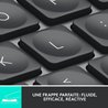 Logitech Wireless Keyboard - MX Keys Mini - GRAFITE - Compatta, Blueto