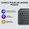 Logitech Wireless Keyboard - MX Keys Mini - GRAPHITE - Compact, Blueto