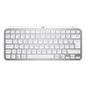 Teclado inalámbrico Logitech - MX Keys Mini - GRIS PÁLIDO - Compacto, 