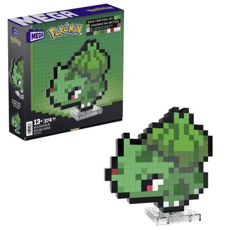 MEGA-Pokémon-Bulbizar-Retro-Baukasten 374 Teile  MEGA Pokémon  HTH75