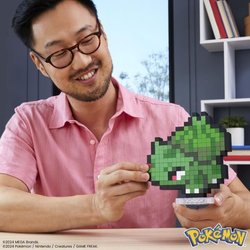 MEGA-Pokémon-Bulbizar-Retro-Baukasten 374 Teile  MEGA Pokémon  HTH75