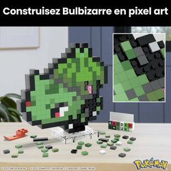 MEGA-Pokémon-Bulbizar-Retro-Baukasten 374 Teile  MEGA Pokémon  HTH75