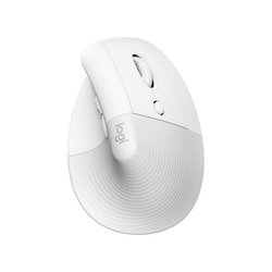 Logitech - Heben Sie die Maus für MAC an - drahtlose Ergonomie - Weiß