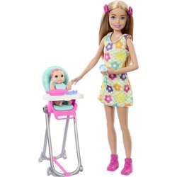 BABYSITTER-BABY-MAHLZEITBOX  BARBIE  HTK35