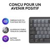 Logitech - Wireless Keyboard - MX Mini - Mechanical - Performance Back