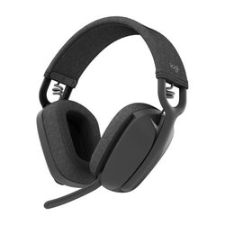 Logitech - Casco di ascolto wireless leggero con micro anti -noise di 