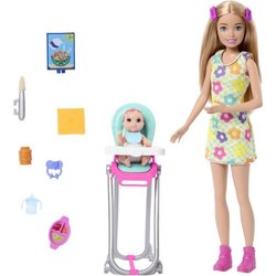 PORTA PASTO BABYSITTER - BARBIE - HTK35