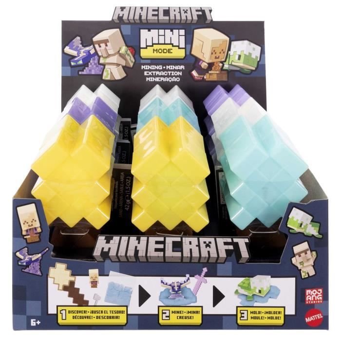 Cabezas modulares mini de Minecraft - Surtido de figuras - Minecraft -