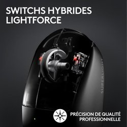 Ratón para juegos - inalámbrico - LOGITECH G - PRO X SUPERLIGHT 2 - Bl