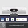 Logitech - Brio 500 HD -Webcam mit Auto - White Expo