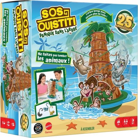 SOS Tití: Pánico en el Árbol - JUEGOS MATTEL - HTW65