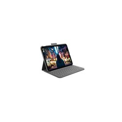 Custodia con tastiera integrata - LOGITECH - Slim Folio per iPad 10a g