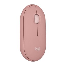 LOGITECH - Ratón inalámbrico - Pebble Mouse 2 M350s - Rosa - (910-0070