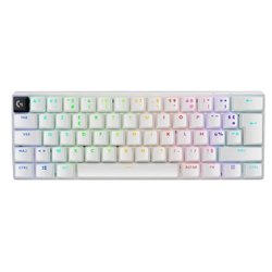 Clavier gamer - Sans fil - Logitech G - G Pro X 60 - Lightspeed - Blan