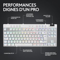 Gamingtoetsenbord - draadloos - LOGITECH G - G Pro X TKL Lightspeed - 