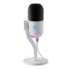 Ein Premium-RGB-Gaming-Mikrofon mit LIGHTSYNC-Technologie, einer benut