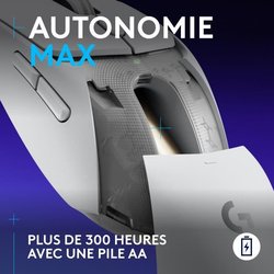 Gamingmuis - Draadloos - Logitech G - G309 Lightspeed - Wit