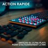 Clavier gamer - Sans fil - Logitech G - G915 X - AZERTY - Switch click