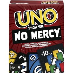 Juego de cartas UNO SHOW EM NO MERCY - MATTEL - HWV18 - 56 cartas - Nu