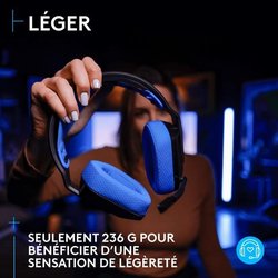 Cuffie da gioco - Wireless - LOGITECH G - G535 LIGHTSPEED - PC e PS5 -