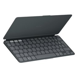Teclado portátil - Inalámbrico - Logitech - Keys-To-Go 2 - para Tablet