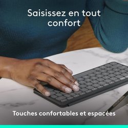 Tastiera portatile - Wireless - Logitech - Keys-To-Go 2 - per Tablet -