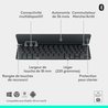 Tastiera portatile - Wireless - Logitech - Keys-To-Go 2 - per Tablet -