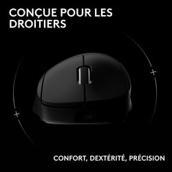 Mouse da gioco - wireless - Logitech - G Pro X Superlight 2 DEX - Nero